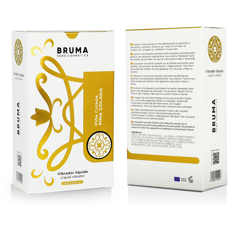 BRUMA - LIQUID VIBRATOR ULTRA SLIMMING PINA COLADA 15 ML