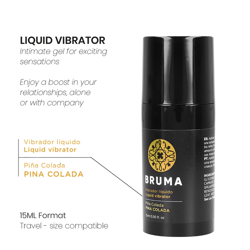 BRUMA - LIQUID VIBRATOR ULTRA SLIMMING PINA COLADA 15 ML