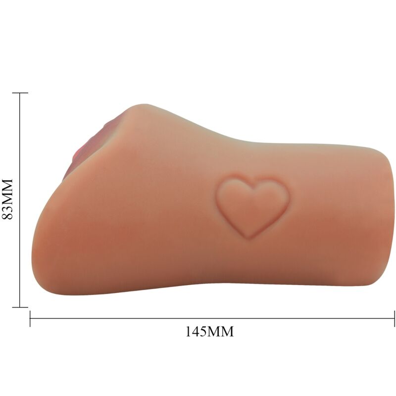 CRAZY BULL - SCARLET VAGINA AND ANUS DESIGN WITH HEART FOOD