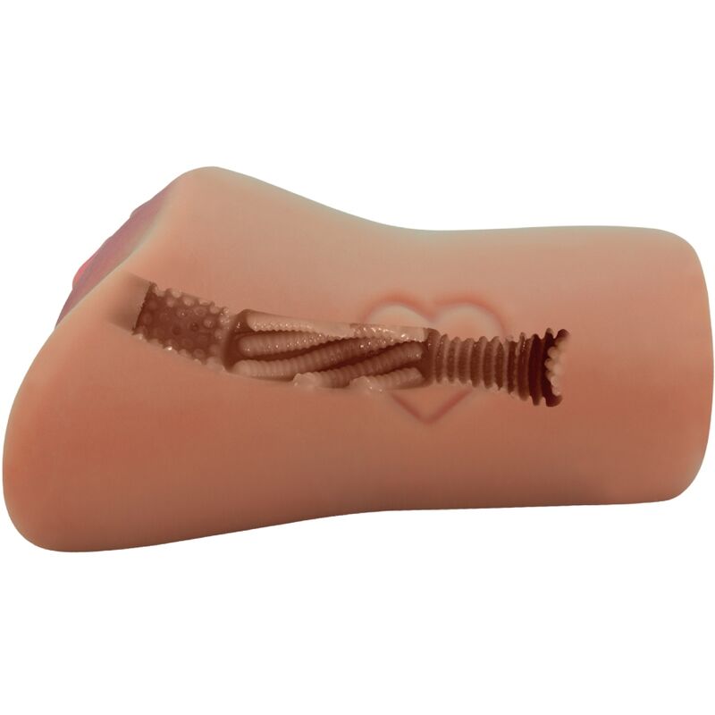 CRAZY BULL - SCARLET VAGINA AND ANUS DESIGN WITH HEART FOOD