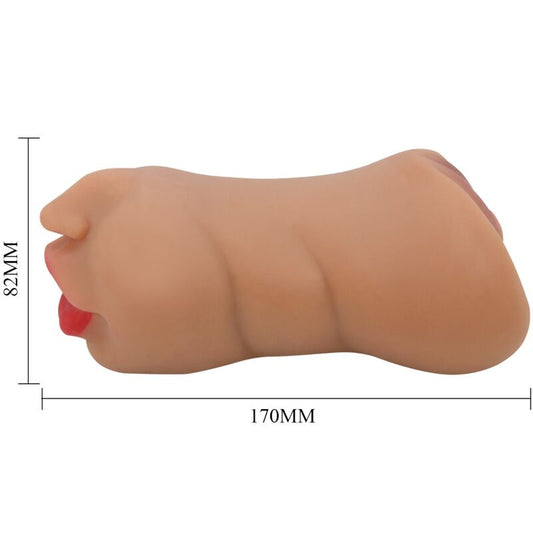 CRAZY BULL - ZOEY DOPPELMASTURBATOR MUND & VAGINA FLEISCH