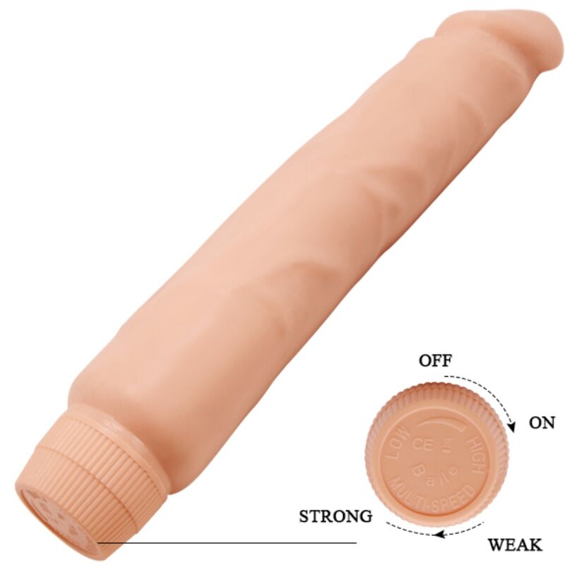 BAILE - JACK REALISTIC VIBRATOR 26 CM SKIN