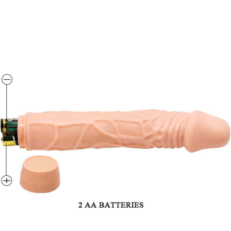 BAILE - BOB REALISTIC VIBRATOR 22.5 CM SKIN COLOR