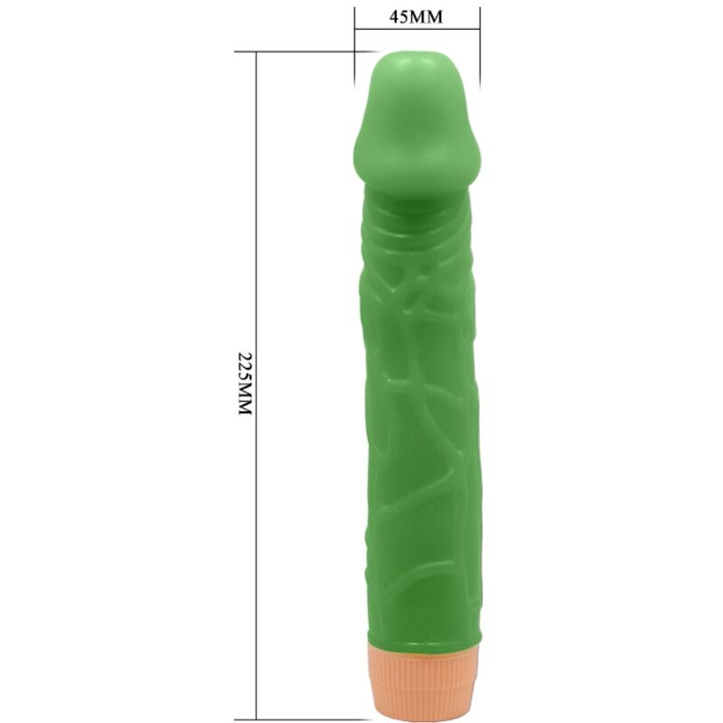 BAILE - BILL REALISTISCHER VIBRATOR 22,5 CM GRÜN