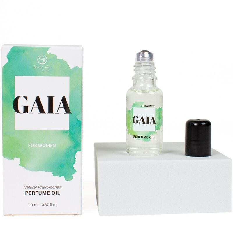 SECRETPLAY - GAIA NATURAL PERFUME PHEROMENS IN OIL FOR WOMEN 20 ML