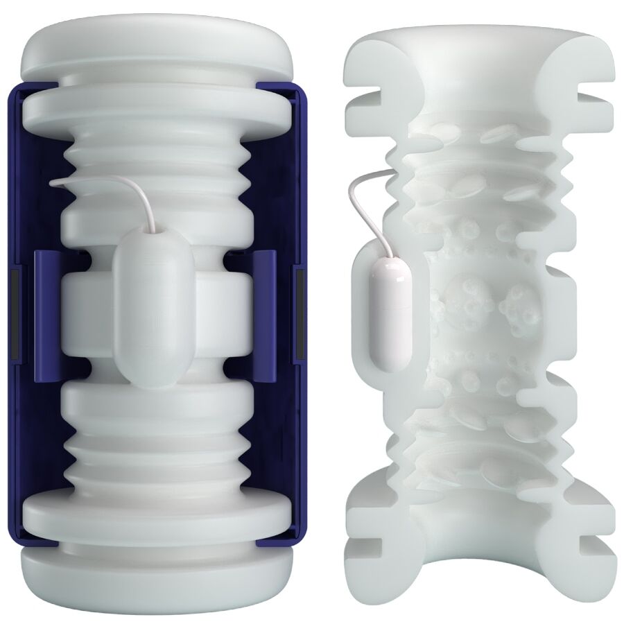 PRETTY LOVE - DJ LADY MALE VIBRATION MASTURBATOR 5 SETTINGS PURPLE