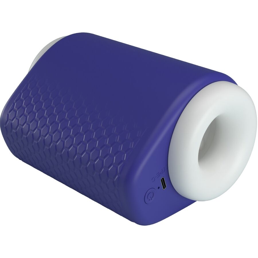 PRETTY LOVE - DJ LADY MALE VIBRATION MASTURBATOR 5 SETTINGS PURPLE