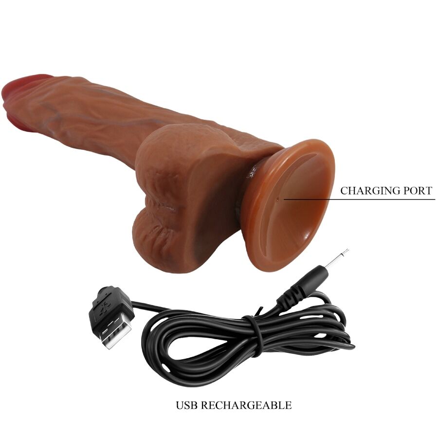 BAILE - CALISTO REALISTIC DILDO 24 CM SKIN COLORS