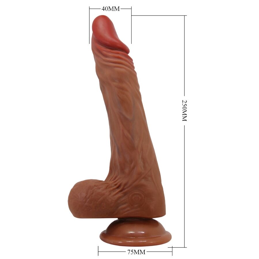 BAILE - CALISTO REALISTIC DILDO 24 CM SKIN COLORS