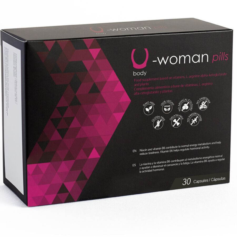 500 COSMETICS - U-WOMAN INCREASES WOMEN'S LIBIDO - 30 CAPSULES