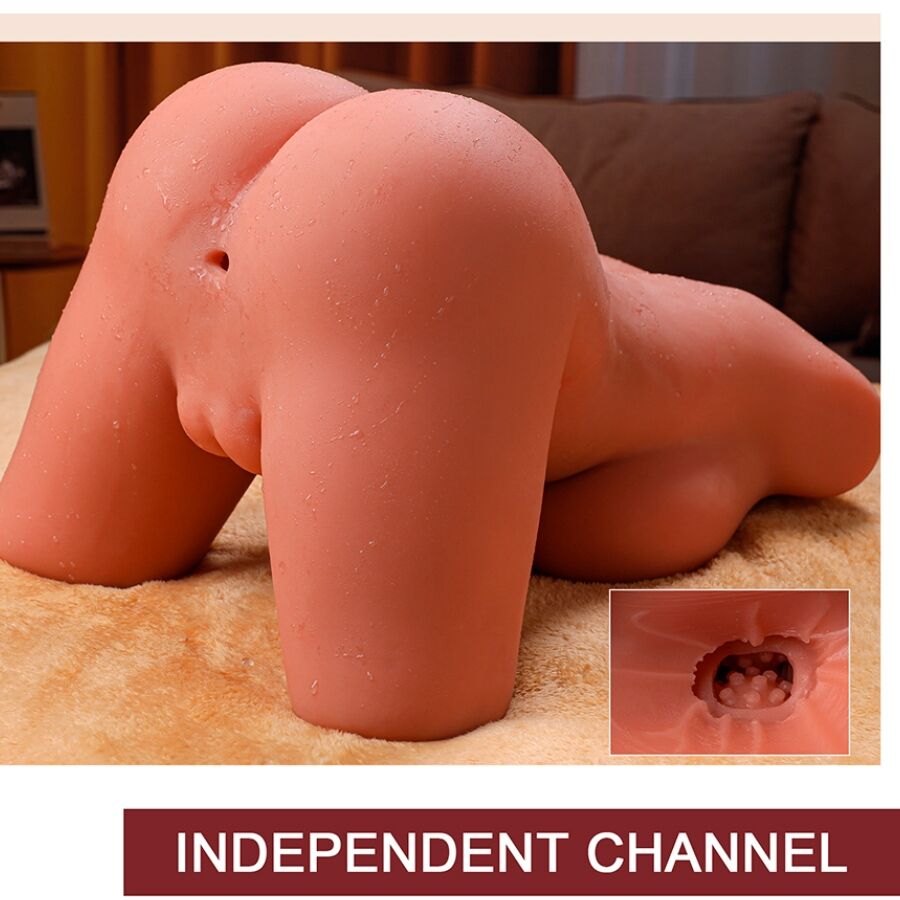 XISE - MIAH LADY BOY FEMALE TORSO WITH DILDO WITH VIBRATION AND THRUSH FUNCTION 55 CM