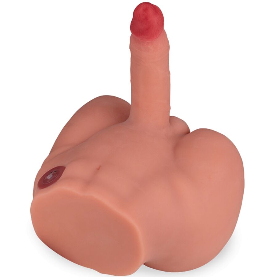 XISE - FREDERICO MASTURBADOR REALISTISCHER DILDO FRONTPOSITION MIT STOSSFUNKTION 15 CM