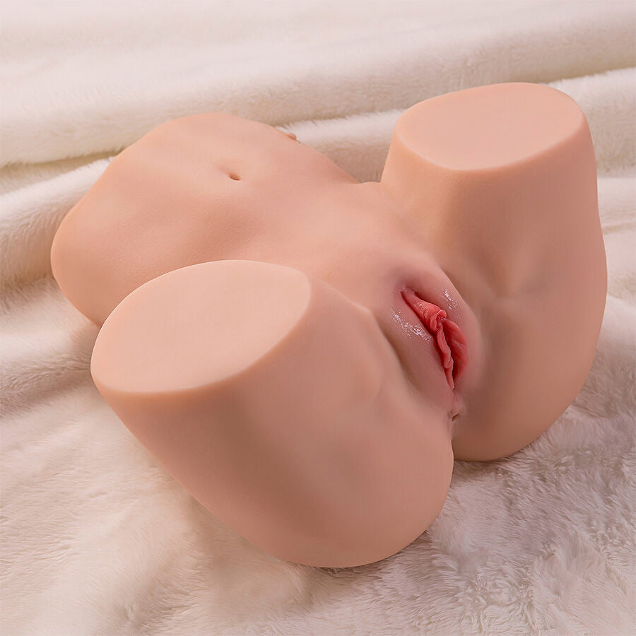 XISE - MAYA Realistic Masturbator with Suction Function for Vagina and Anus, Vibration and Suction Function, 4.5 kg