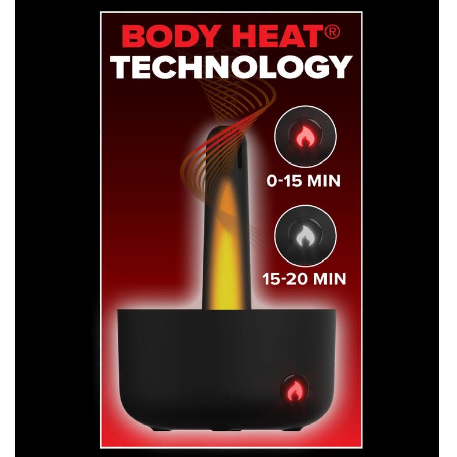 PDX ELITE - MILK ME HOTTER AUTOMATIC MASTURBATOR WITH SHOCK AND HEAT EFFECT VIBRATION