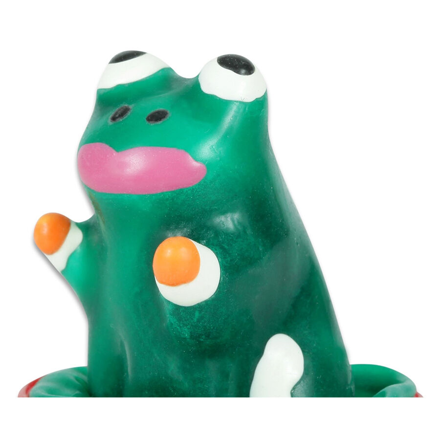 CONDOMERIE - HAND-PAINTED NEW CONDOMS FROG MODEL 1