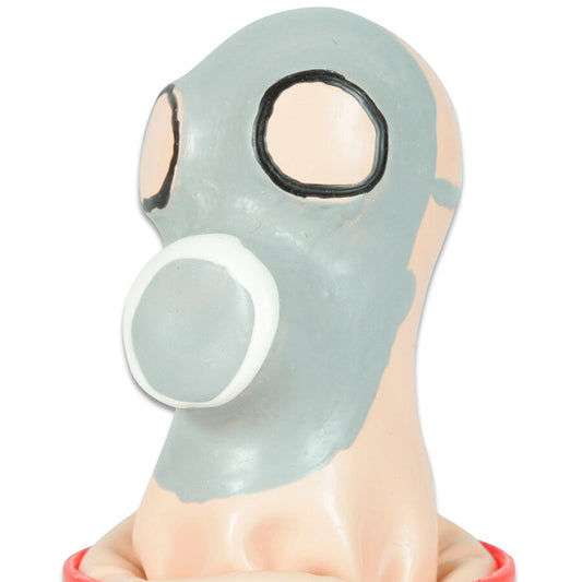 CONDOMERIE - HAND-PAINTED NEW CONDOMS GAS MASK