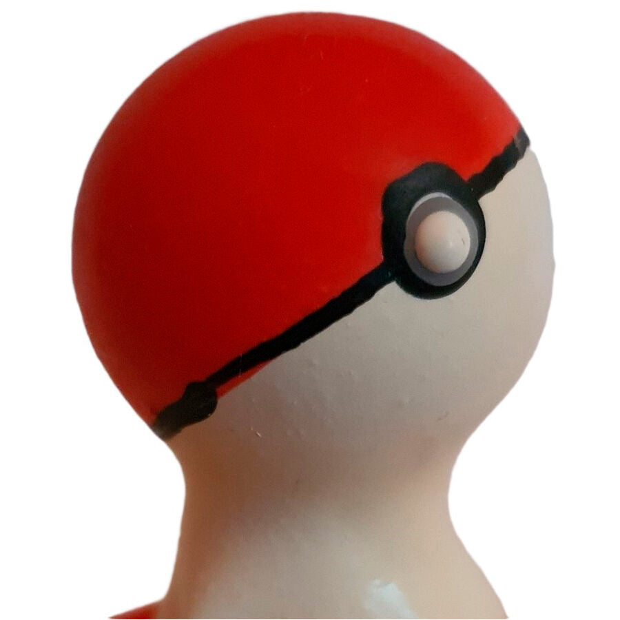 CONDOMERIE - HAND-PAINTED NEW CONDOMS POKEBALL RED-WHITE
