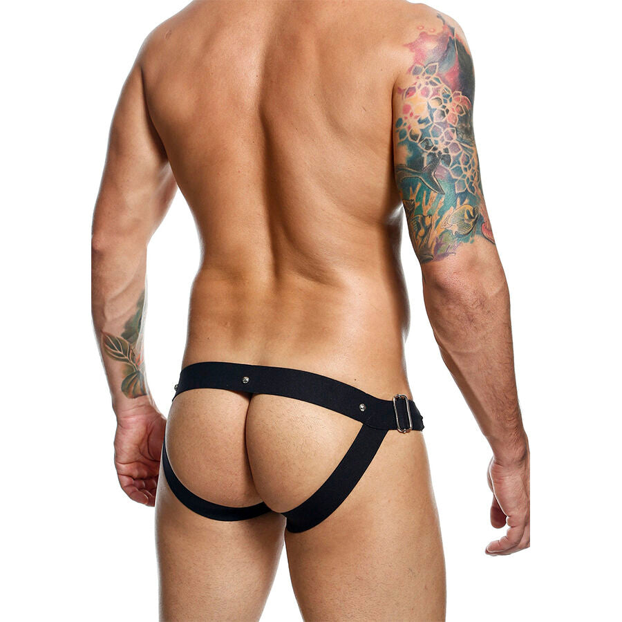 MOB - DNGEON JOCKSTRAP BLACK PRINT ONE SIZE