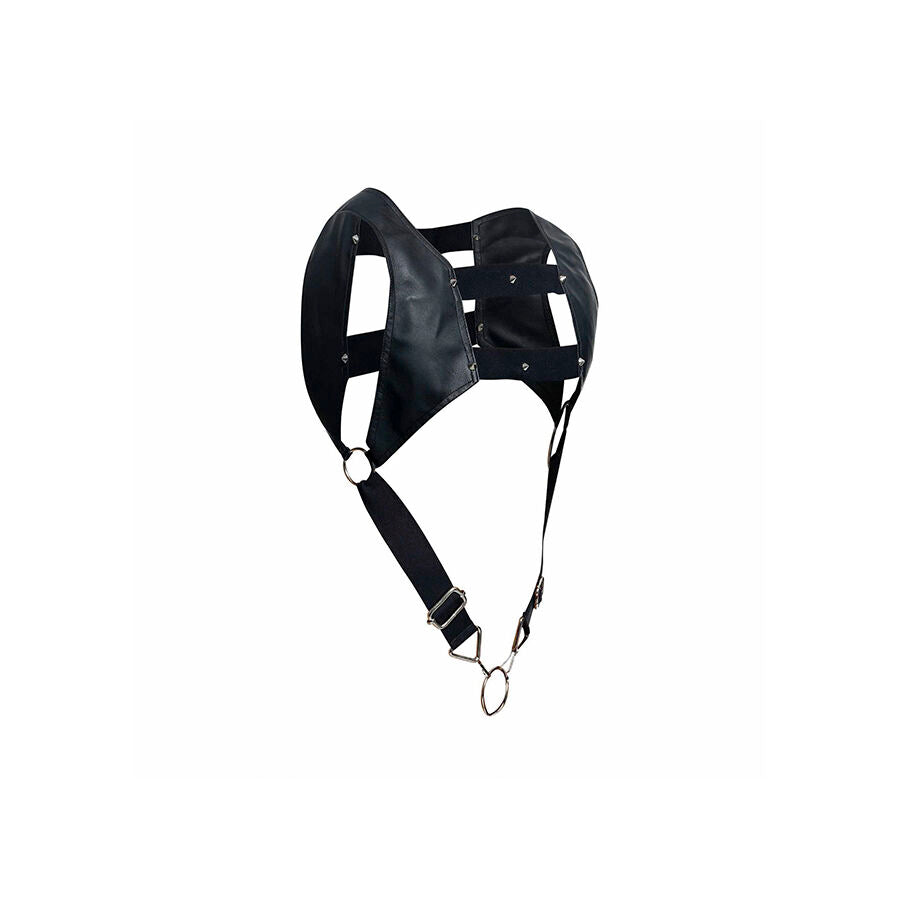 MOB - DNGEON BLACK HARNESS WITH TOP COCKRING, ONE SIZE