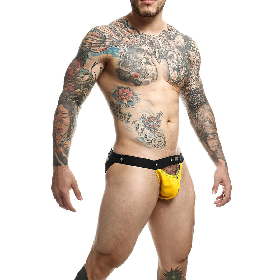 MOB - DNGEON JOCKSTRAP GELB SPORTSMAN EINE GRÖSSE