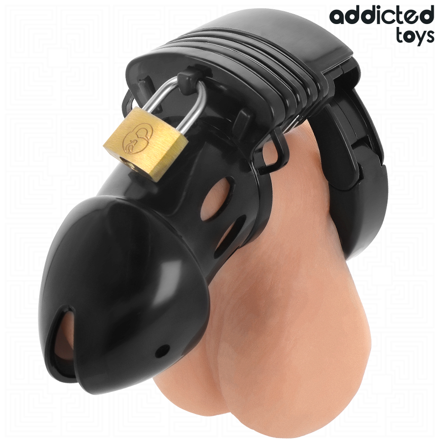 ADDICTED TOYS LOCKED - CHASTITY DEPTHS PENIS CAGE 7.5CM