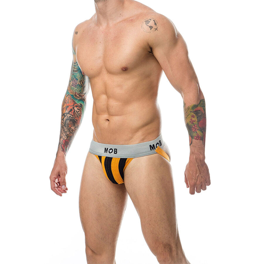 MOB - CLASSIC JOCK STRIPE ORANGE GRÖSSE XXL
