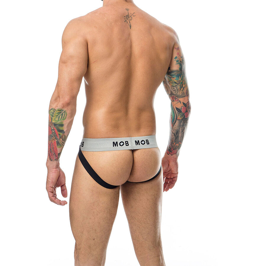 MOB - CLASSIC STRIPE WEISSER JOCK GRÖSSE XXL