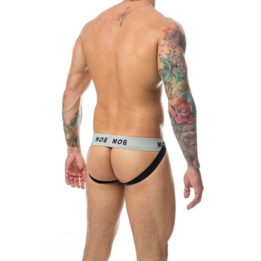 MOB - CLASSIC STRIPE WEISSER JOCK GRÖSSE XXL