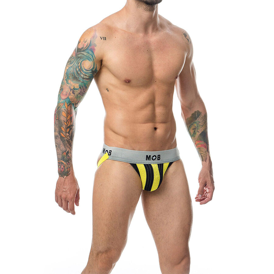 MOB - CLASSIC JOCK STRIPE GELB GRÖSSE XXL
