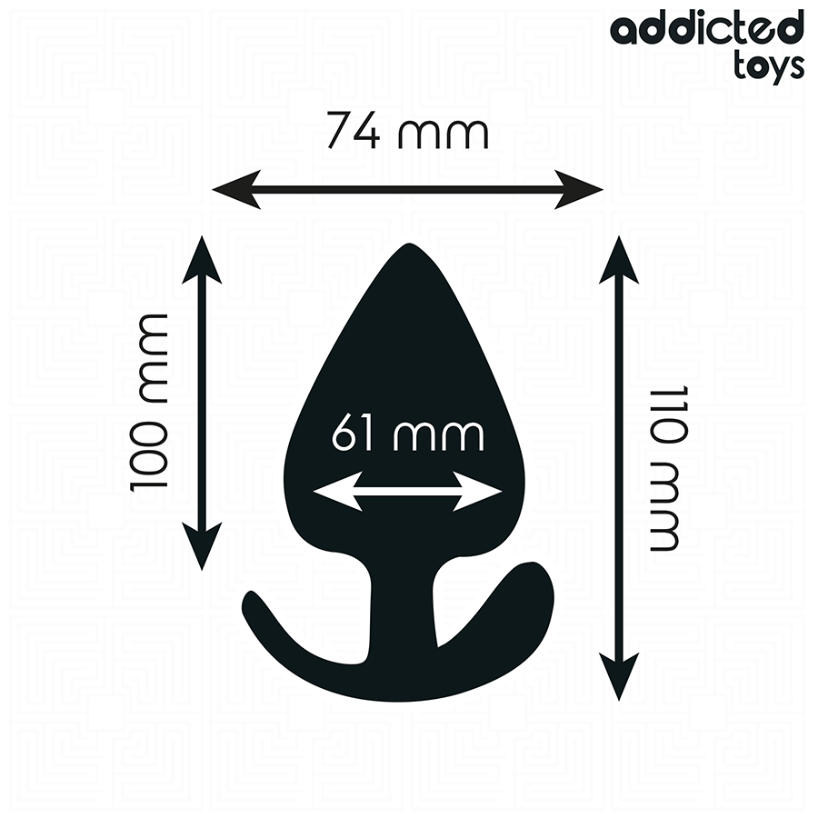 ADDICTED TOYS - ANAL PLUG SIZE XXL 11 CM