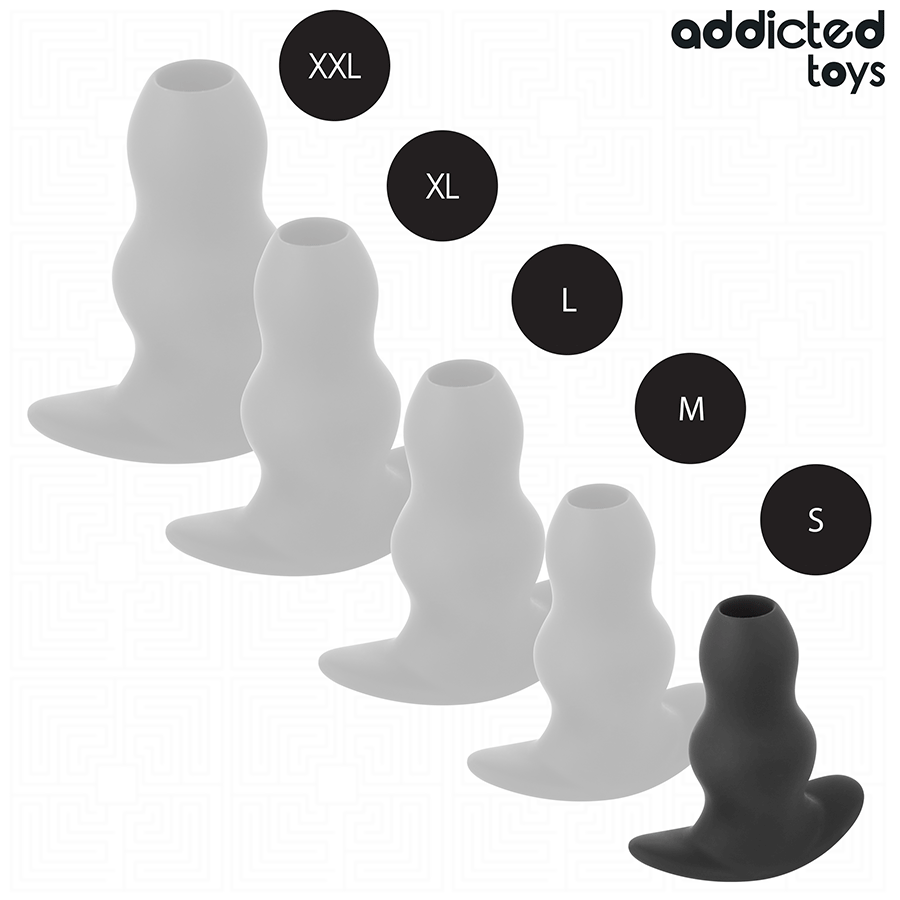 ADDICTED TOYS - HOLLOW ANAL PLUG SIZE S 7.3 CM