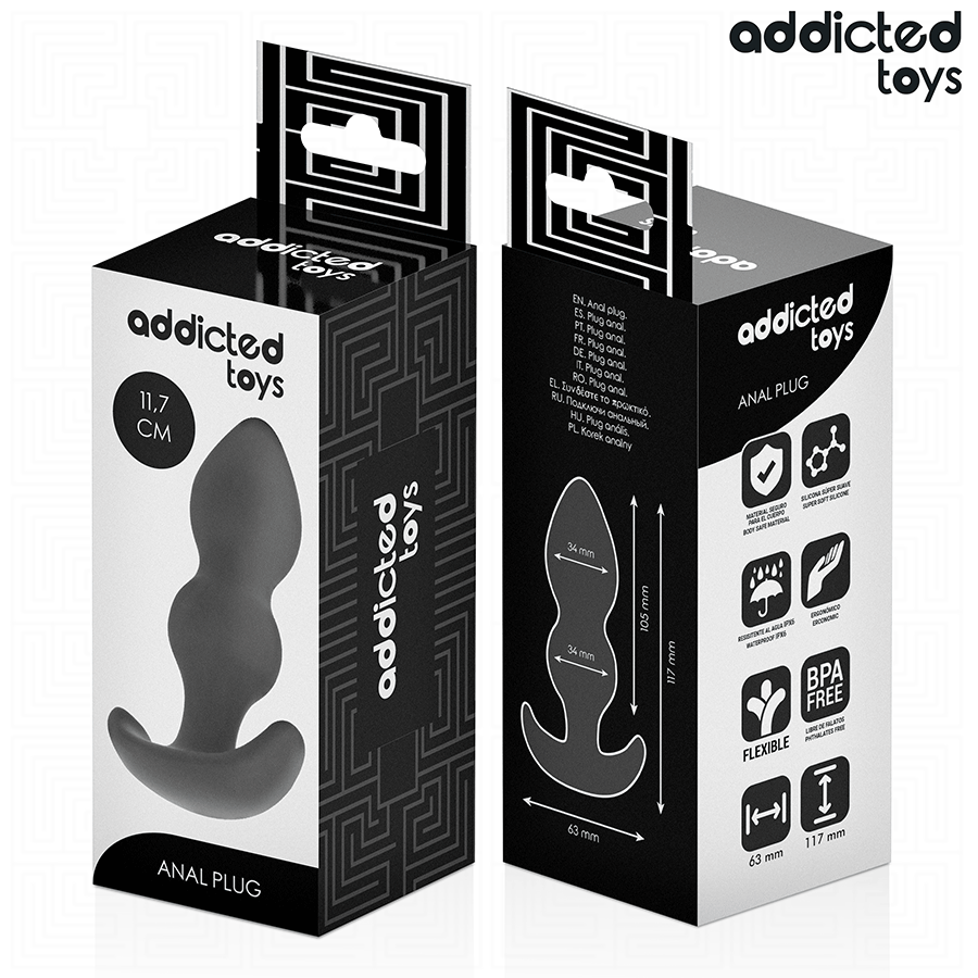 ADDICTED TOYS - ANAL PLUG SIZE L 11.7 CM