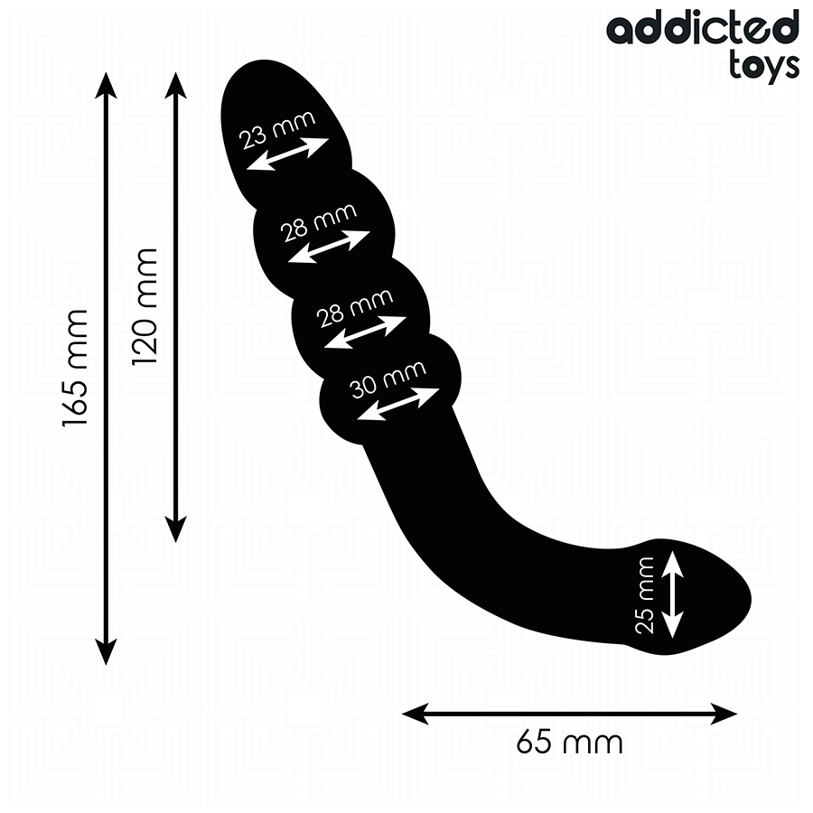 ADDICTED TOYS - DOUBLE MASSAGER 16.5 CM