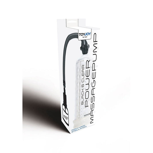TOYJOY - HIGH-PERFORMANCE MASSAGE PUMP WITH TRANSPARENT CASING