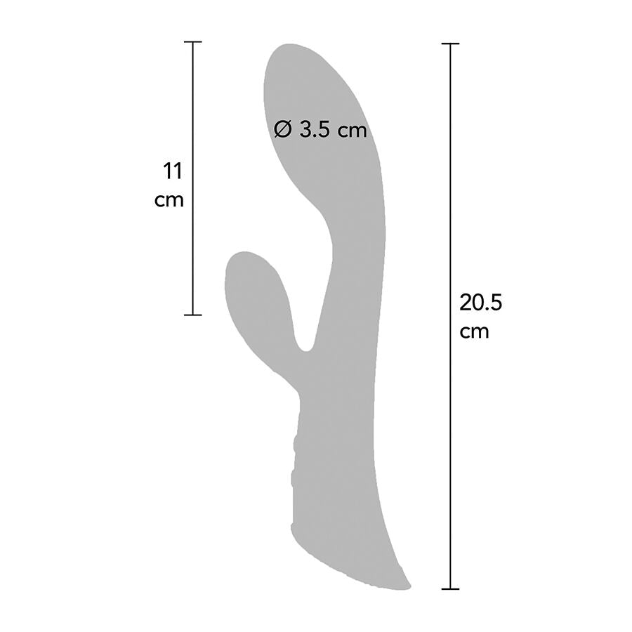 TOYJOY - IVY CASSIA XTRA INTENSIVE CLITORIS STIMULATOR VIBRATOR BLACK