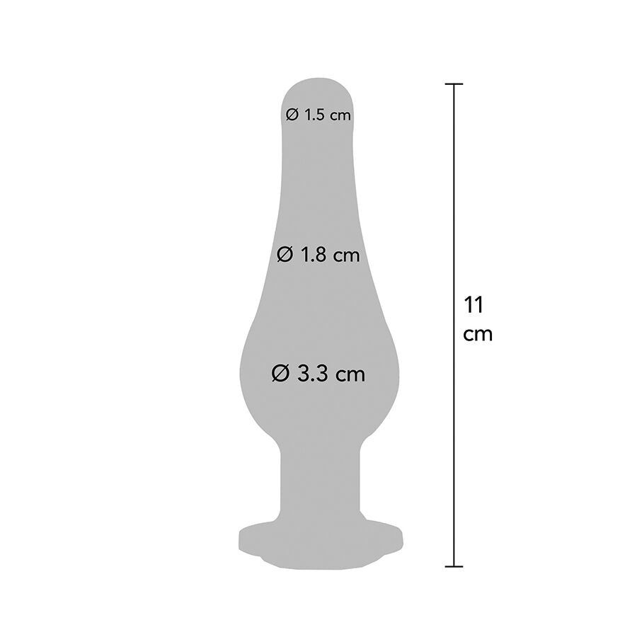 TOYJOY - ANAL PLAY DIAMOND BUM BIJOU MEDIUM ANAL PLUG