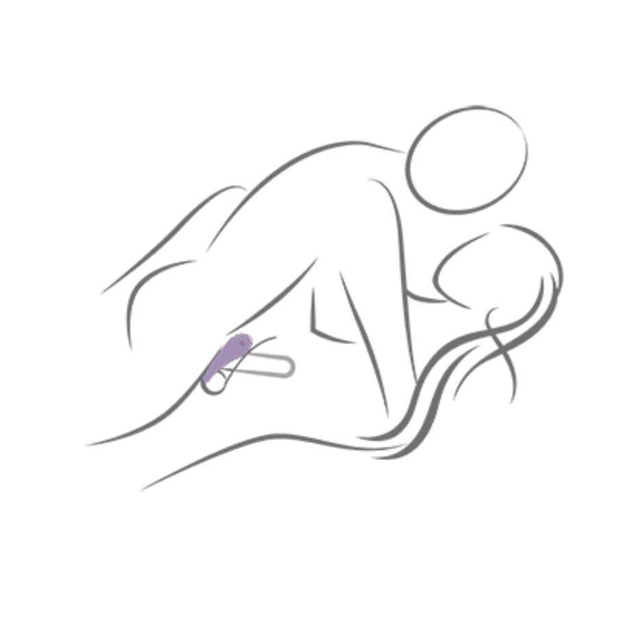 ROCKS-OFF - SPIRE SCHWARZER VIBRIERENDER PENISRING