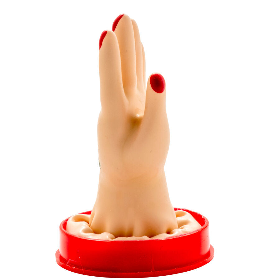 CONDOMERIE - HAND-PAINTED NEW CONDOMS HAND MODEL 1