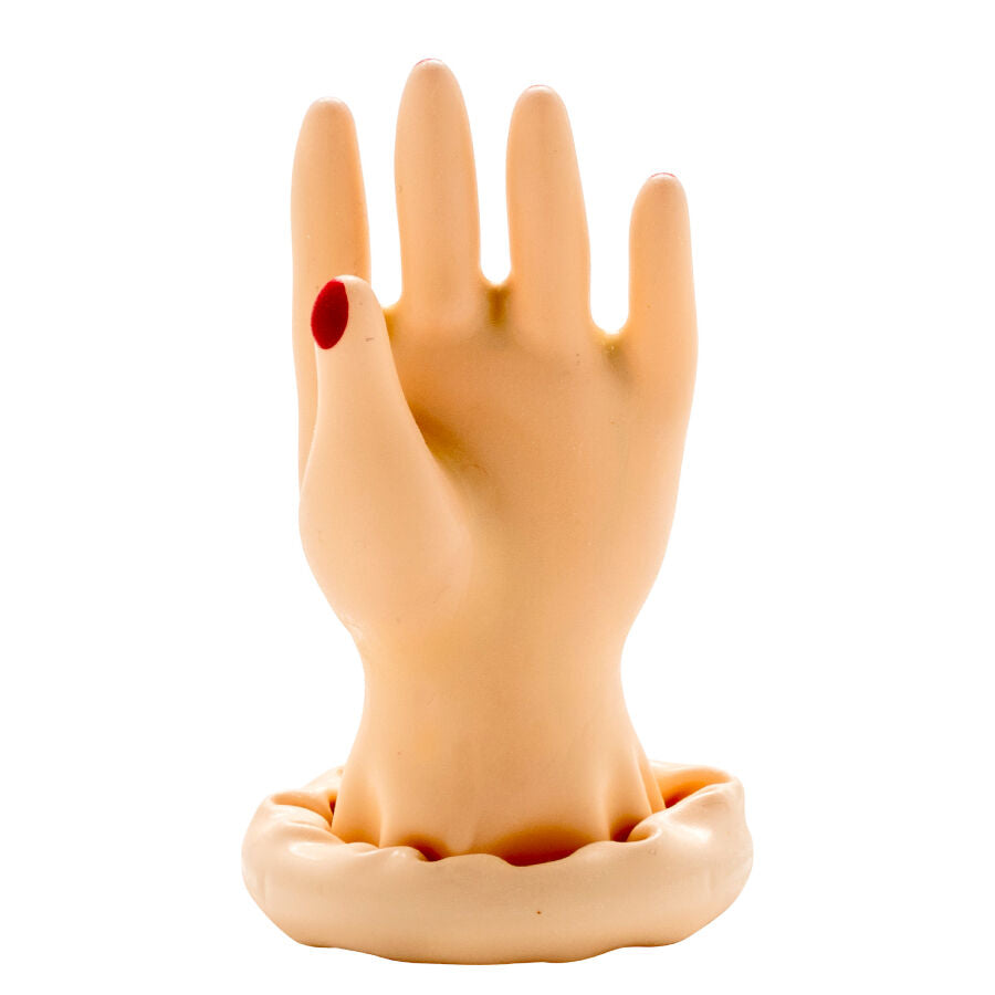 CONDOMERIE - HAND-PAINTED NEW CONDOMS HAND MODEL 1