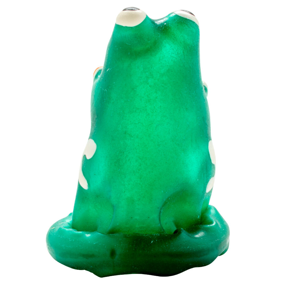 CONDOMERIE - HAND-PAINTED NEW CONDOMS FROG MODEL 1