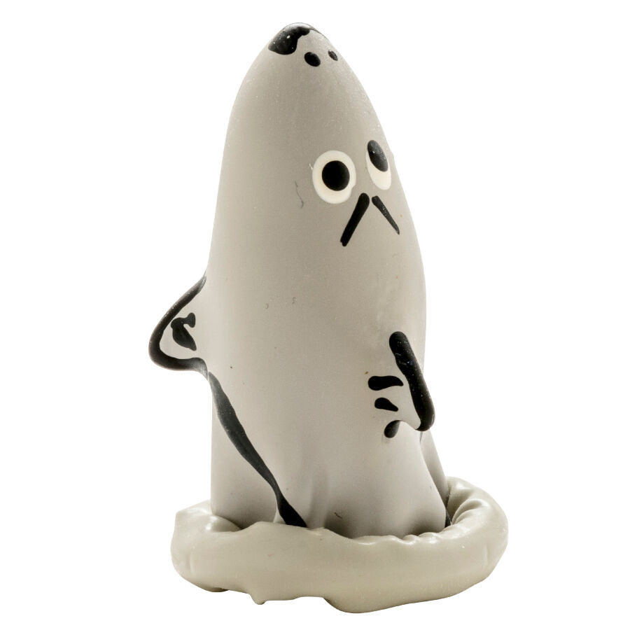 CONDOMERIE - HAND-PAINTED NEW CONDOMS SHARK MODEL 1