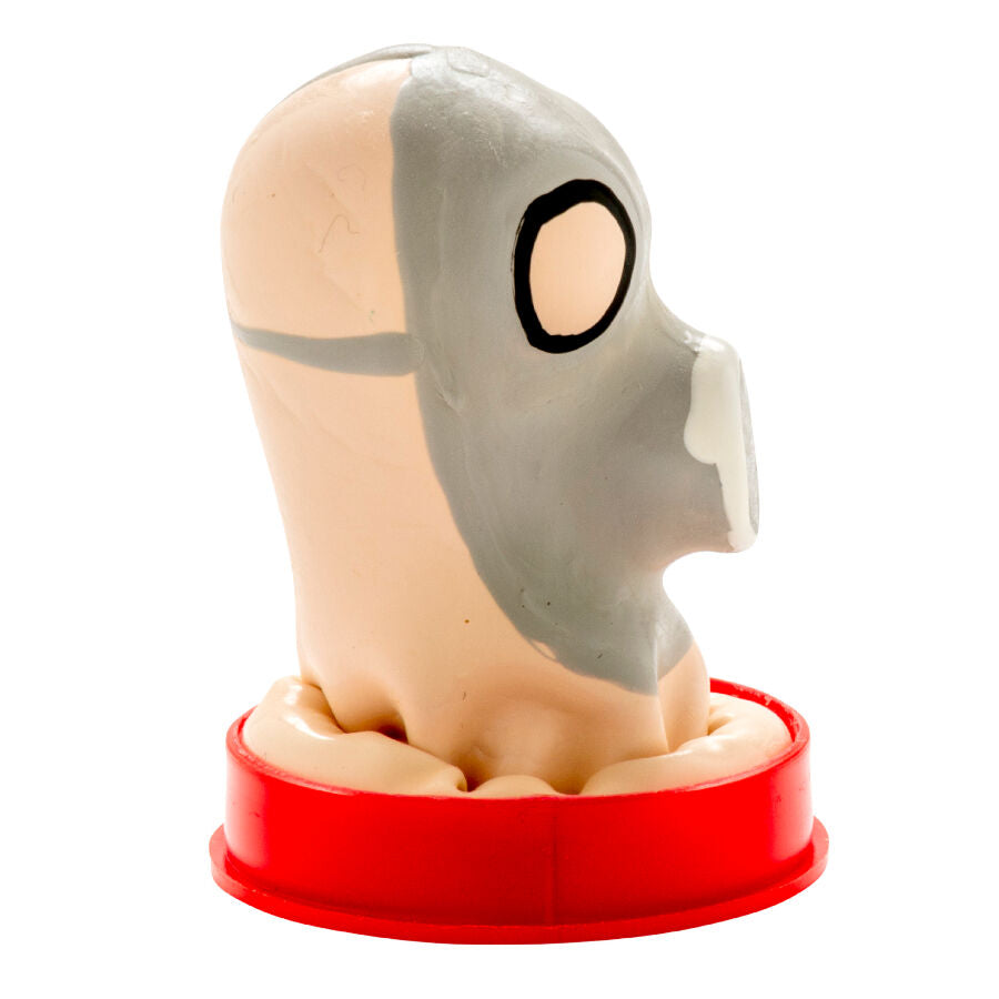 CONDOMERIE - HAND-PAINTED NEW CONDOMS GAS MASK