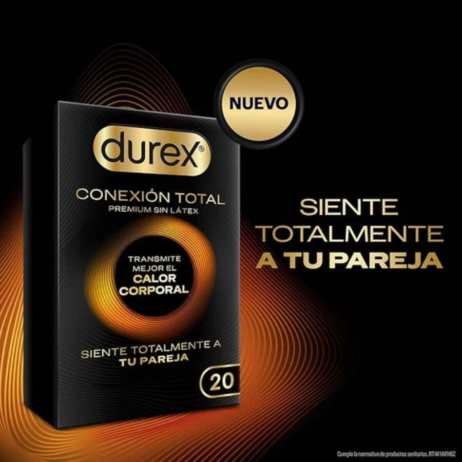 DUREX - TOTAL CONNECTION ULTRA FINE PLUS LATEX-FREE 20 UNITS