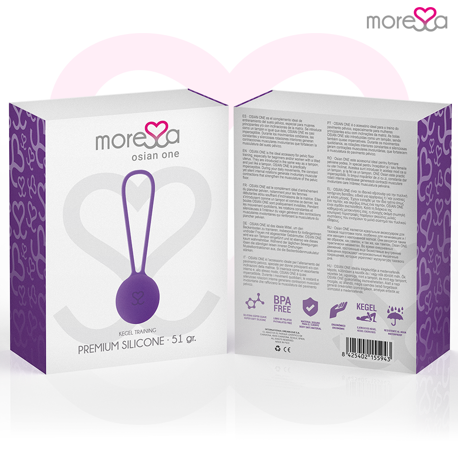 MORESSA - OSIAN ONE PREMIUM PURPLE SILICONE