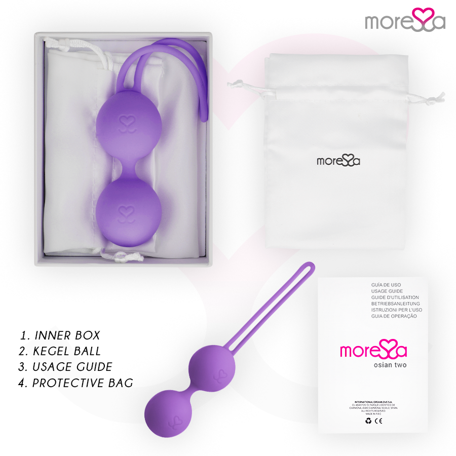 MORESSA - OSIAN TWO PREMIUM PURPLE SILICONE