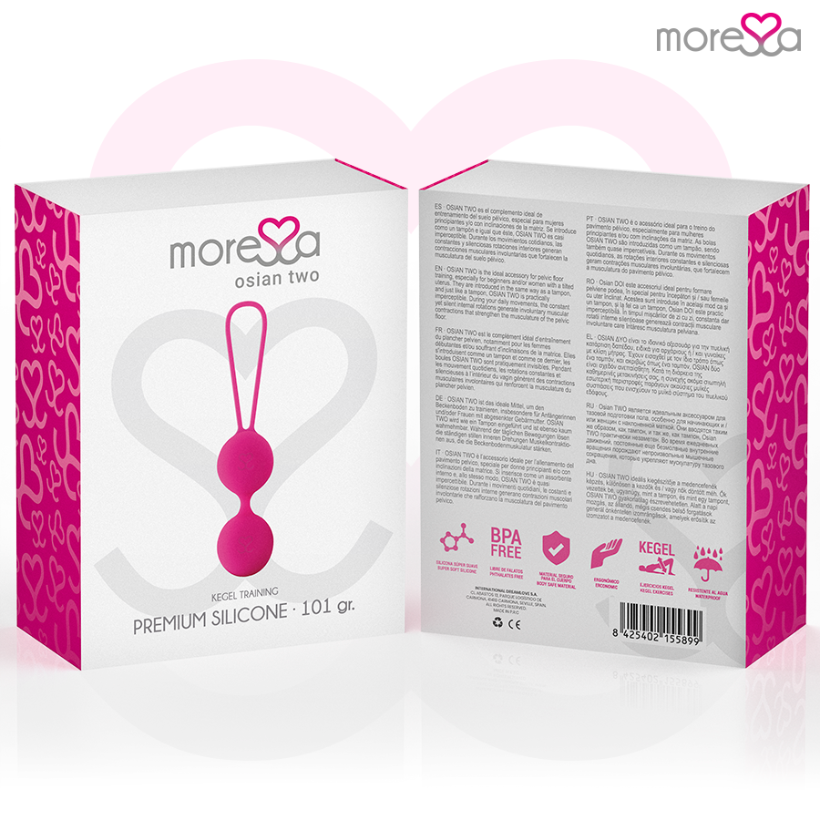MORESSA - OSIAN TWO PREMIUM SILICONE PINK