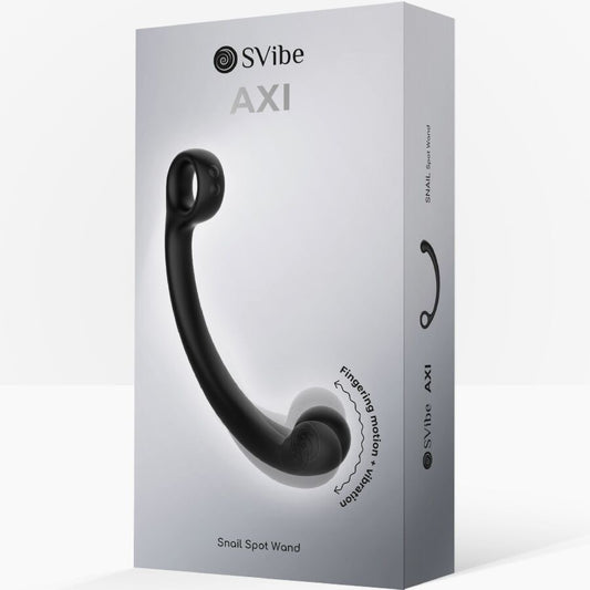 SNAIL VIBE - AXI VIBRANT MASSAGE WAND BLACK
