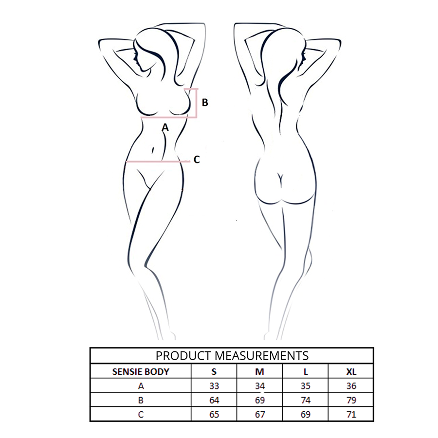 PASSION - SENSIE KÖRPER KORALLE L/XL