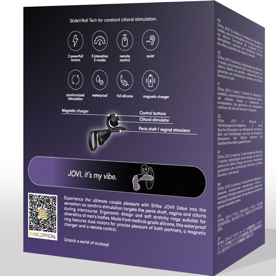 SNAIL VIBE - JOVI PAIRING REMOTE CONTROL BLACK