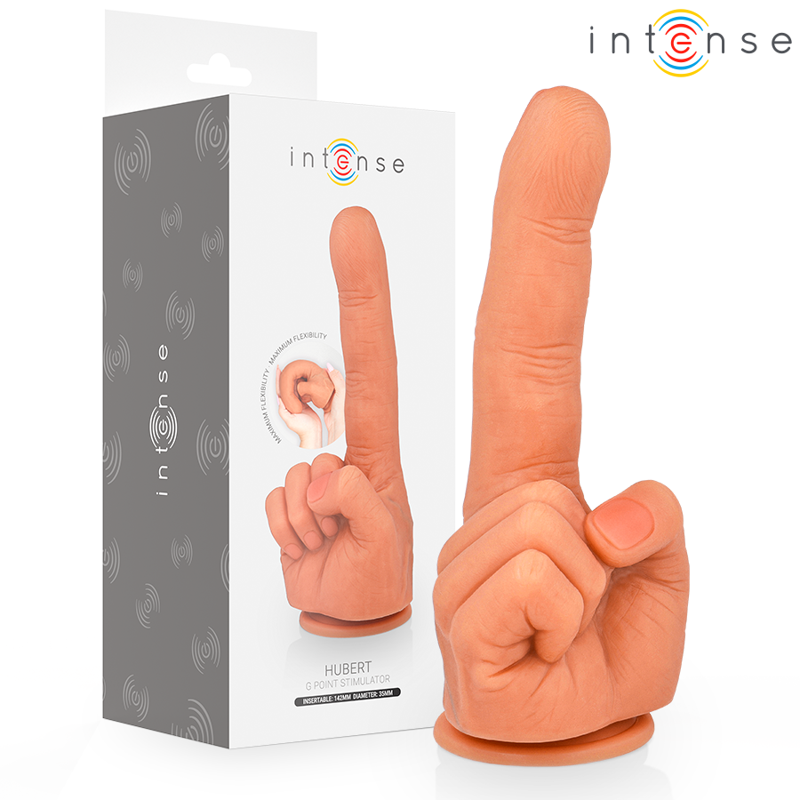 INTENSE - HUBERT G-SPOT STIMULATOR FLEXIBLE HAND 14,2 CM